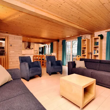 シャレー Atmospheric Chalet With Sauna And Jacuzzi Septon